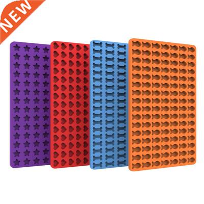 Mini Heart Bone Fish Mold Silicone Ice Cube Tray