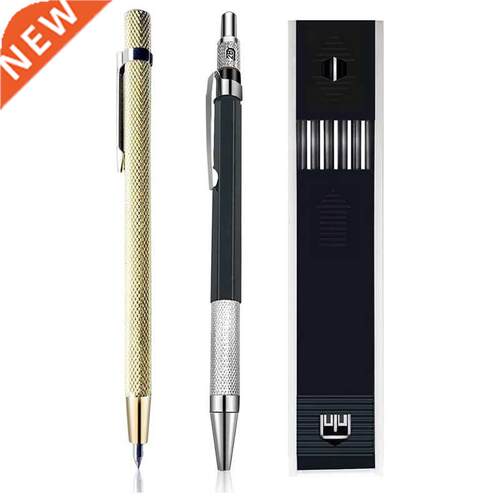 Carpenter Pencils with 12Pcs Replaceable Marker Refills and