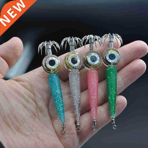 Electronic Squid Hook Fishing Squid Jigs Lure Bass Fish