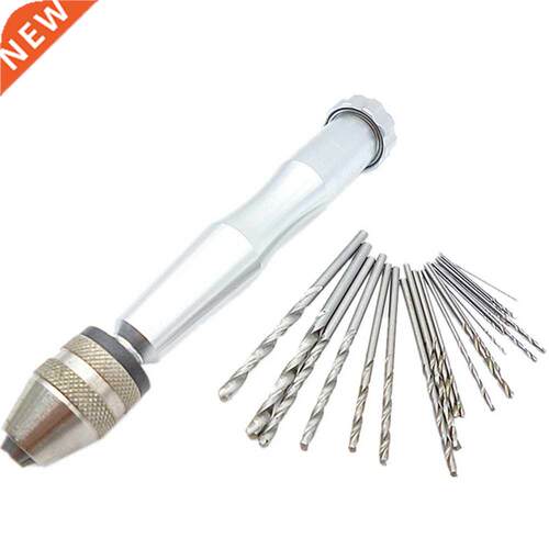 25pcs 0.5mm-3mm Micro Hss Mini Twist Drill Bits + Chuck Ambe