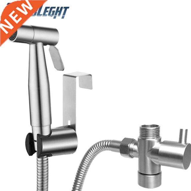 Recableght Bathroom Handheld Bidet Set Stainless Steel Toile