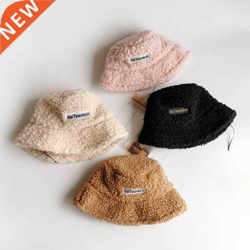 Winter Baby Girls Boys Bucket Hat Cute Children Outdoor Sun