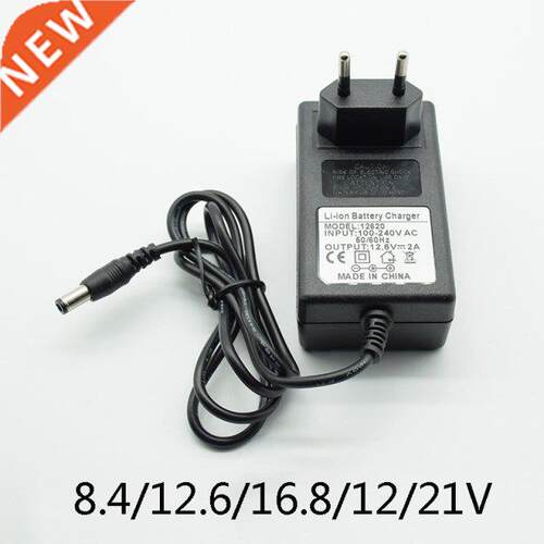 dpter DC 8.4V 12.6V 2 16.8V 2 21V 1 Power Supply Chrge