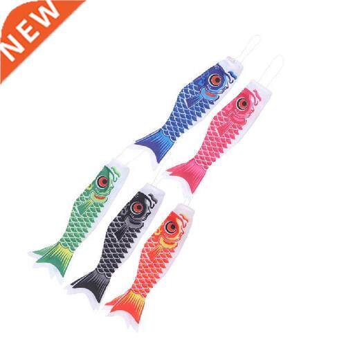 5pcs Home Outdoor Japanese Carp Flags Decorative Hanging