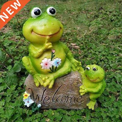 40%HOT Big Eyes Vivid Appearance Eco-friendly FrogS1 Statue