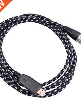 USB Microphone Cable, XLR to USB Adapter Cable, Microphone F