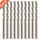 HSS Drill 4.5mm Twist Cobalt Shank Triangle M35 Set 10Pcs
