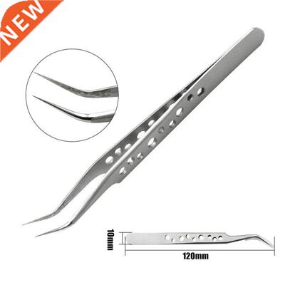 ESD Precision Industrial Tweezers Anti-static Magnetic Stain