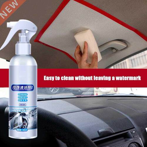 Car Interior Cleaning Agent Ceiling Cleaner Leather Flannel