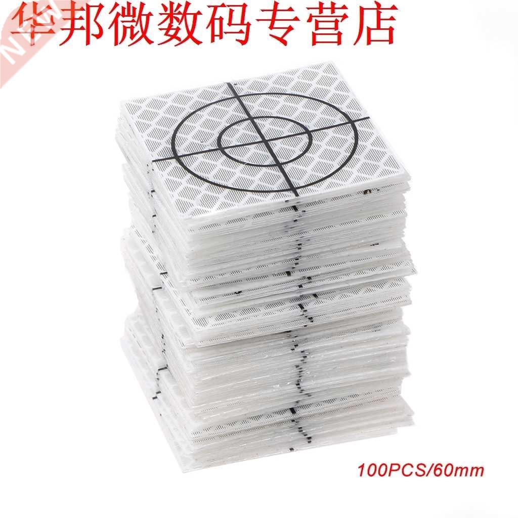 100 Pcs Reflector Sheet Reflective Tape Target Total Station