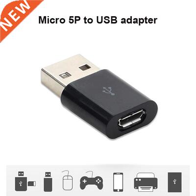 Etmakit USB Male to Micro USB Female OTG Adapter Converter D