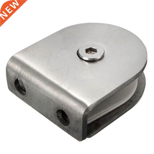 4X Glass Clamp Bracket Hder for Window Balustrade Handrail
