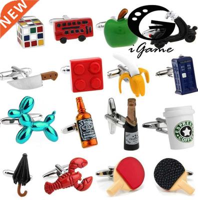 Factory Retail Novelty Cufflinks 29 Designs Option Police bo