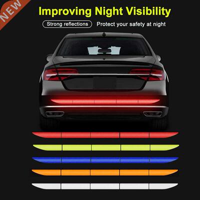 5pcs Car Reflectante Reflector er 91*4cm Car Body Trunk Exte
