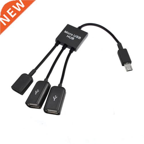3 in 1 USB OTG Cable Adapter Micro USB Hub USB OTG Adapter f