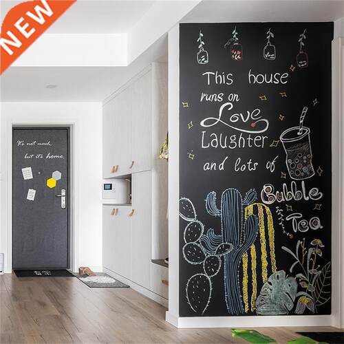 45x100cm Chalkboard Stickers Wall Decal Self Adhesive  Re