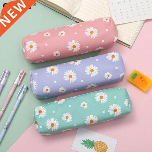 1pc Cute Kawa Floral Flower Dasy Zpper Pencl Cases Love