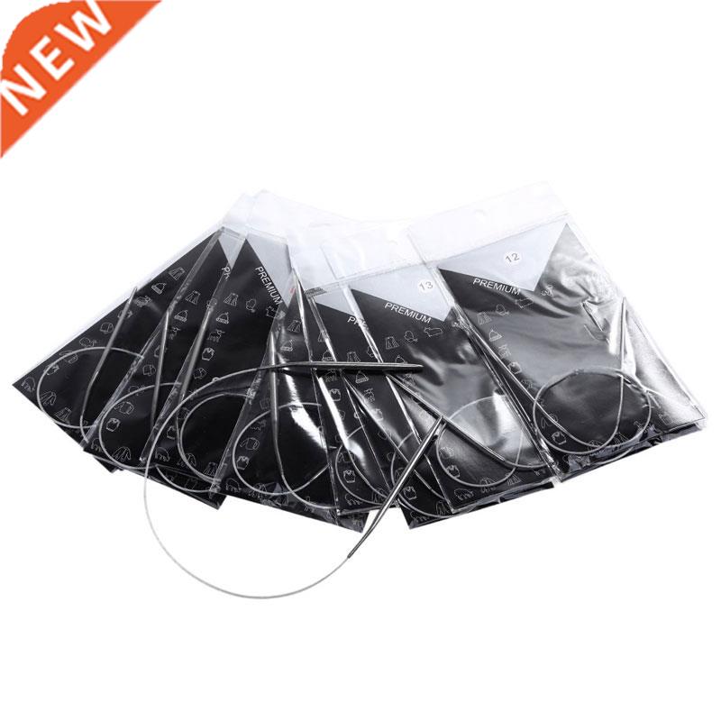 11pcs/set 43cm Stainless Circular Knitting Needles Size 6-16