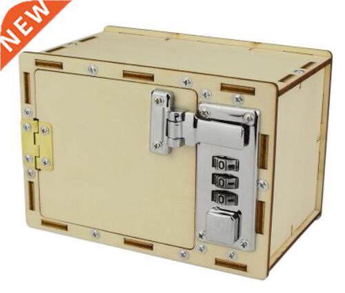 Mechanical cipher box  physical science experiment t
