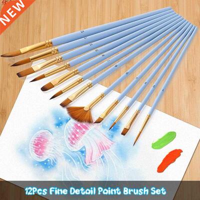 12pcs rt Supplies Wtercolor Mixed School Drwing Tools Pi