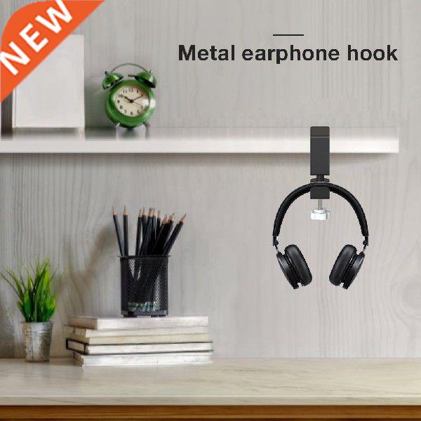 Headphones Metal Hooks Holder Hanger With Adjustable