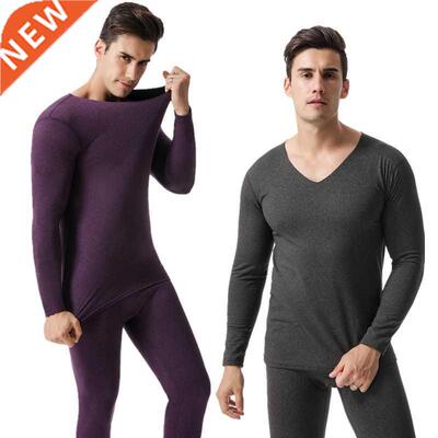 110kg Plus Size 5XL Men's Thermal Underwear Autumn Winter Me