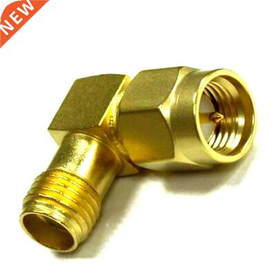 10Pcs SMA male plug to SMA female jack right angle 90 degree