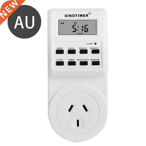 SINOTIMER TM516 Electric Wall Outlet Programmable Digital Pl