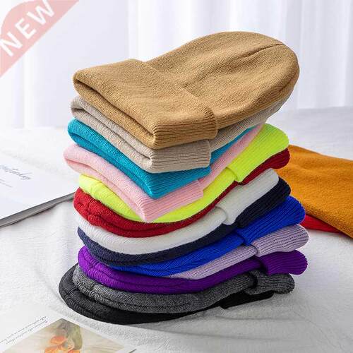 New Unisex Multicolor Autumn & Winter Beanie Hat Men Bas
