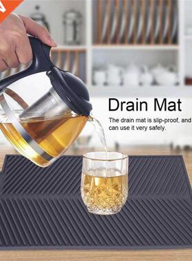 Placemat Coasters Silicone Multicolor Sque Premium Heat Re