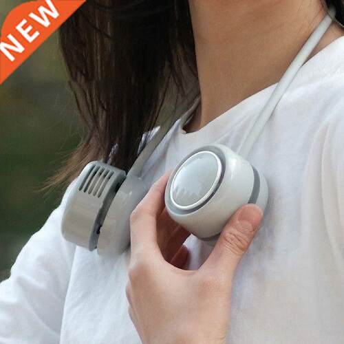 Portable Neck Fan Cooling Folding Fan Air Cooler USB