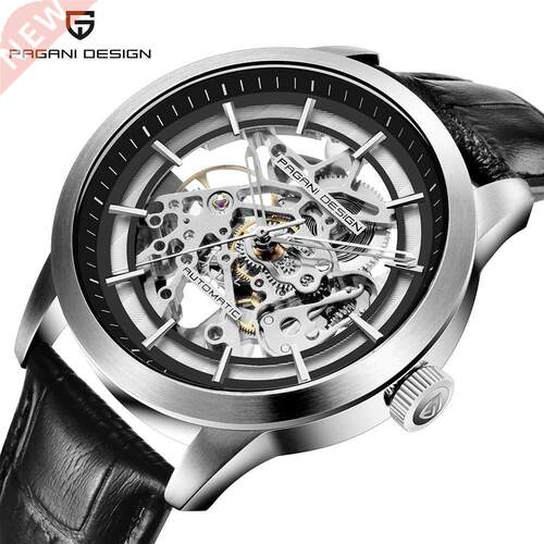 PAGANI DESIGN Brand Hot Sale 2019 Skeleton Hollow Leather M