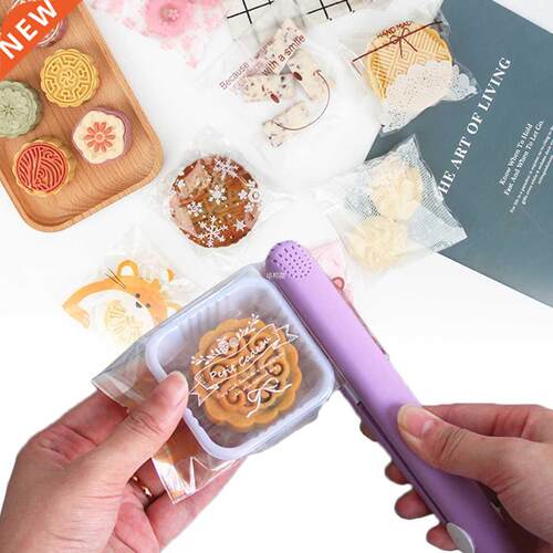 Portable Food Sealer 适用于 Cookie Snack Candy Plastic Bag P