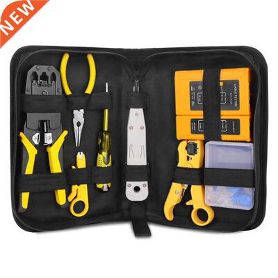 Handskit RJ45 RJ11 RJ12 Network Repairing Plier Tool Kit wit