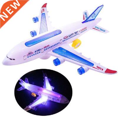 Electric Kids Action Toy Airplane Plane with Lights and