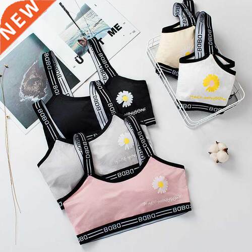 New Sports Bra For Teenage Puberty Girl Crop Top Bra Women
