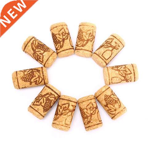 10 Pcs Reusable Wine Corks Stopper Functional Portable Seali