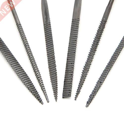 6Pcs 140mm Mini Metal Filing Rasp Needle File Wood Tools Han