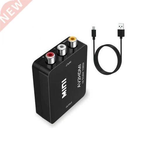 HDMI To AV -compatible Switch Box AV2HDMI Converter Full HD