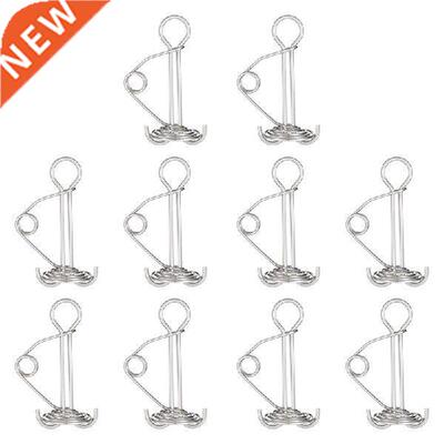 10Pcs Spiral Shaped Spring Octopus Deck Peg Rope Buckle