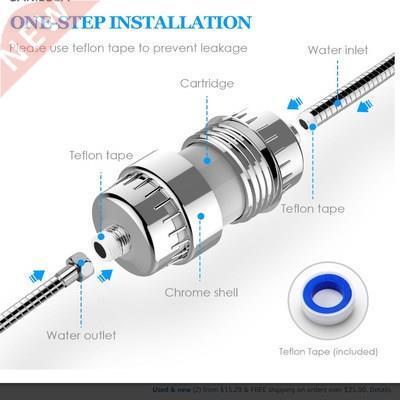 10-15 Layers ABS Water Filter Set for Household Shower Water