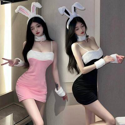 兔女郎cosplay性感纯欲兔子装制服夜店演出服网红主播变装cos服