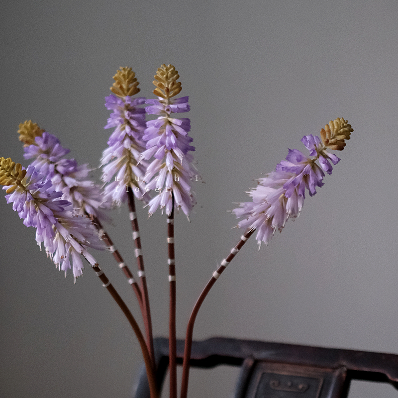 火炬百合仿真花轻奢高端客厅插花桌面花艺摆件