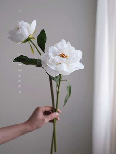牡丹仿真花束轻奢客厅装饰摆件