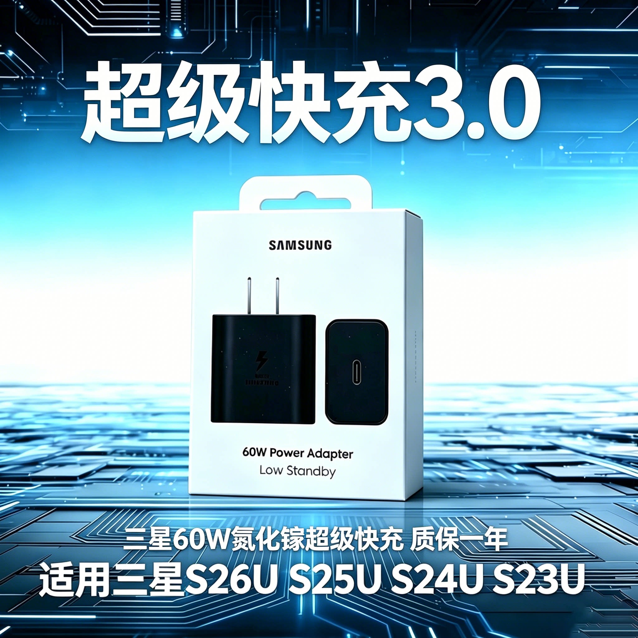 三星60W原装正品充电器s26ultra S25Ultra S23ultra s24ultra超快充电头3.0氮化镓快速加速平板S10 S9数据线