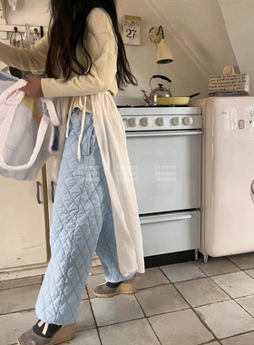 国现～likeeun韩国代购 merrybonbon X AOUT 冬季帽子+裤子套装