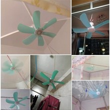 小吊扇学生宿舍寝室蚊帐扇床上静音小型吊挂扇家用卧室电风扇