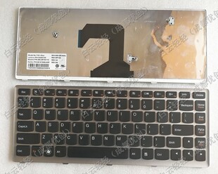 全新联想 U410 U410-IFI 键盘 笔记本键盘 US 英文银框