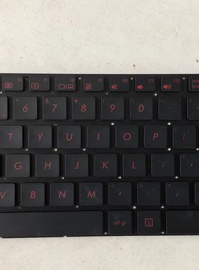 华硕ZX50J ZX50V ZX50JX ZX50VW GL552J  GL552VL键盘背光英文US