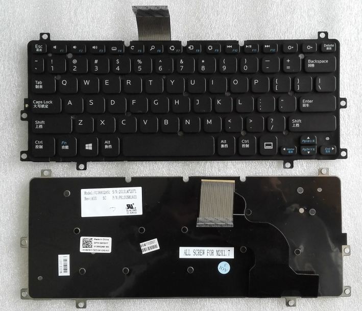 适用于DELL 戴尔 Series 3152 3157 inspiron 11 3000 2-in-1键盘